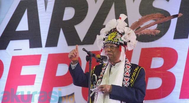 Kampanye di Samarinda, Ma’ruf Amin Mendapat Gelar Tokoh Besar Pemersatu Bangsa
