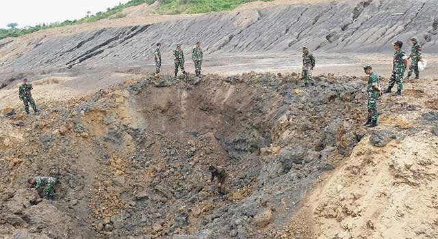 Mortir Sisa Perang Dunia II “Meledak” di Sanggatta