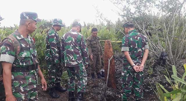 Mortir Sisa Perang Dunia II “Meledak” di Sanggatta