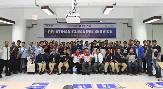 Tingkatkan SDM, Pupuk Kaltim Fasilitasi Pelatihan Teknisi Sound System dan Cleaning Service di Lingkungan Perusahaan