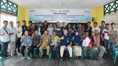 Pupuk Kaltim Fasilitasi Mitra Binaan dengan Pelatihan Manajemen Budidaya Ikan