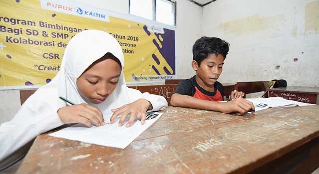 Pupuk Kaltim Peduli Pendidikan