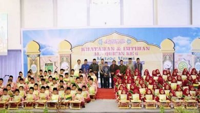 Ratusan Siswa Yayasan Yabis Khatam Alquran