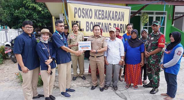 Respon Cepat Pupuk Kaltim, Bantu Makanan Sahur dan Berbuka Korban Kebakaran Gang Piano