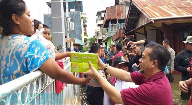 Beri Perhatian Khusus, Wagub Kaltim Sambangi Langsung Korban Banjir