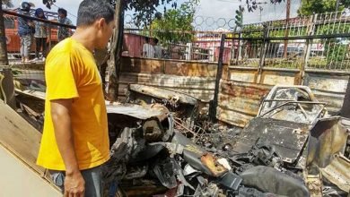 Terkini! Kebakaran Melanda Tanjung Laut