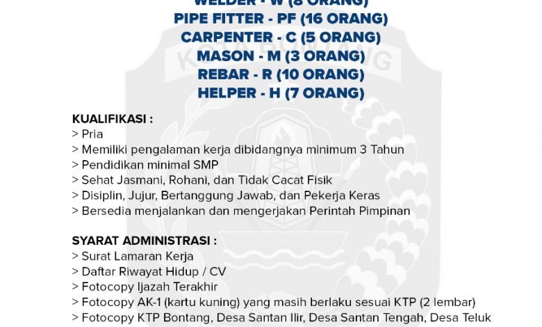 Lowongan Kerja PT Karya Teknikindo Utama