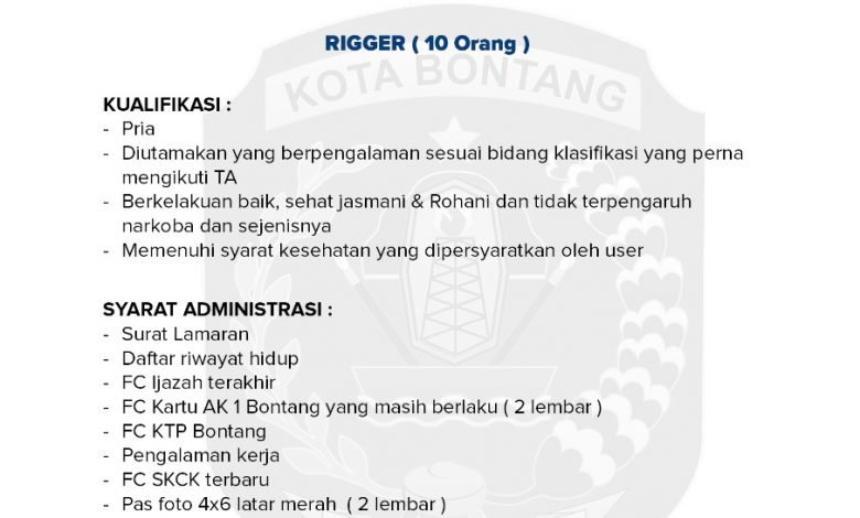 Lowongan Kerja PT Kaltim Nusa Etika