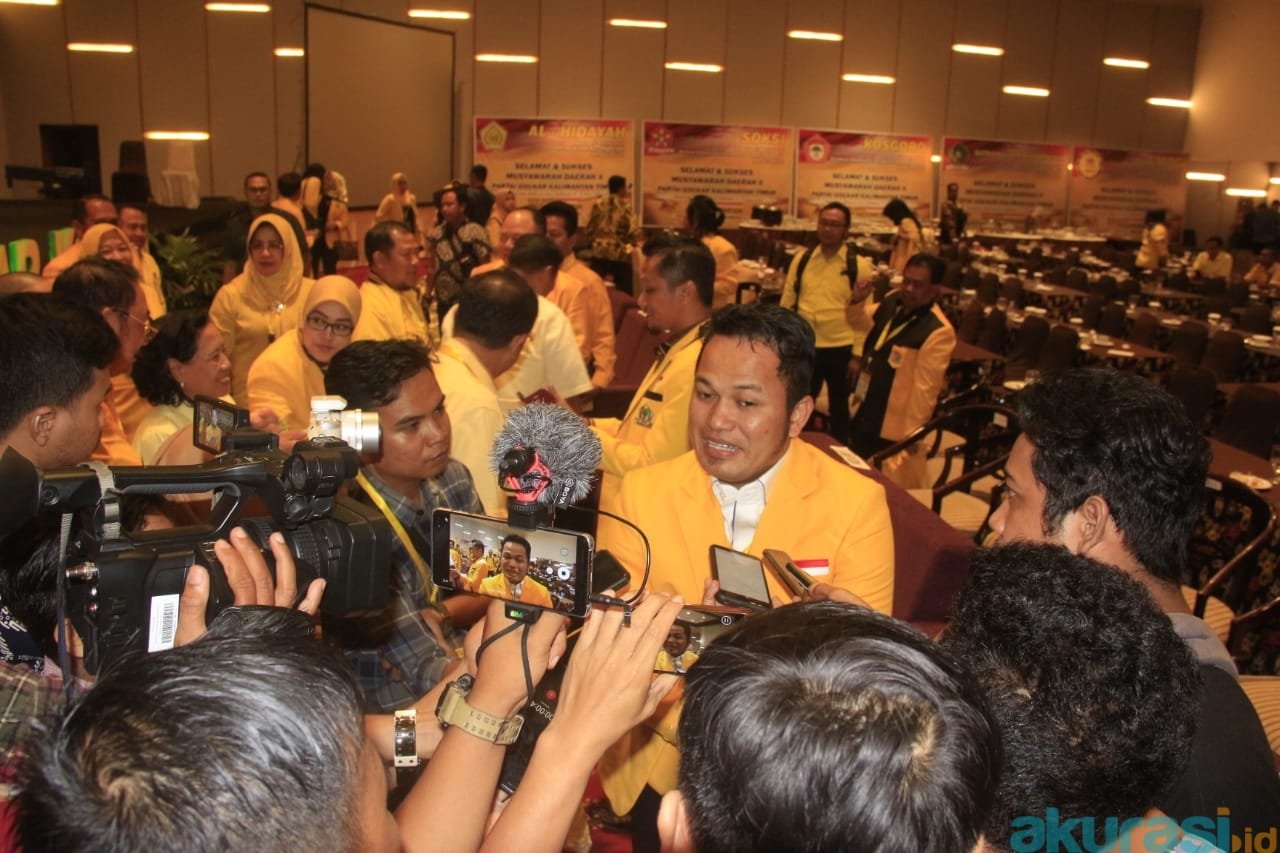 Rudi Mas'ud Resmi Nahkodai Partai Golkar Kaltim