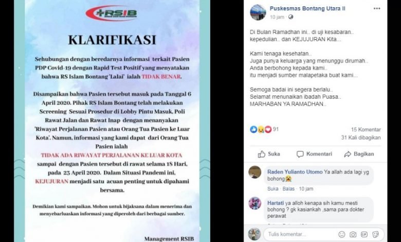 Flyer klarifikasi RSIB