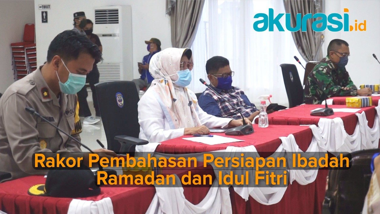Rakor Pembahasan Persiapan Ibadah Ramadan dan Idul Fitri