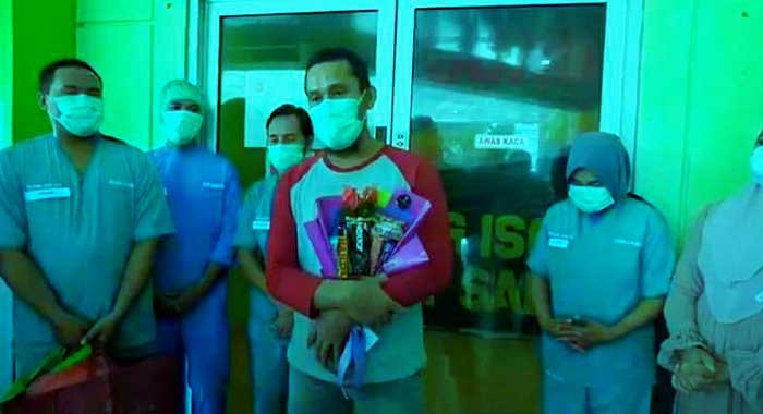 9 pasien sembuh