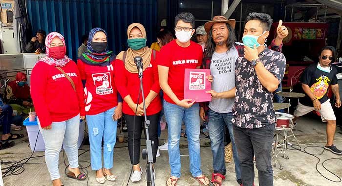 PSI Bontang Turut Berikan Bantuan untuk Korban Banjir Bandang Masamba