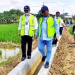 Kunjungi Pembangunan Irigasi Pertanian Teluk Sangkima, Irwan Ingin Lahan “Tidur” Diaktifkan
