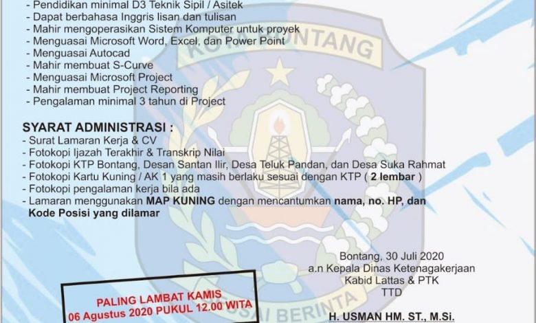 lowongan pt energi unggul persada