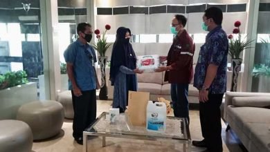 Dukung Perpustakaan Buka Kembali, DPK Bontang Terima Bantuan APD dari Perusahaan