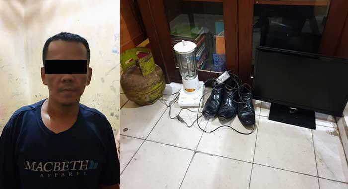 Kedapatan Curi Barang Milik Tetangga, Warga Samarinda Kini Harus Meringkuk di Balik Jeruji Besi