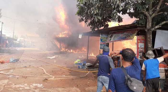 Lupa Matikan Kompor, 10 Rumah dan 1  Sarang Walet di Bengalon Ludes, Kerugian Rp2,5 Miliar