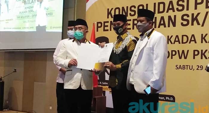 SK Dukungan PKS Jadi Penggenap, Andi Harun-Rusmadi Kini Kantongi 23 Kursi dari 6 Parpol