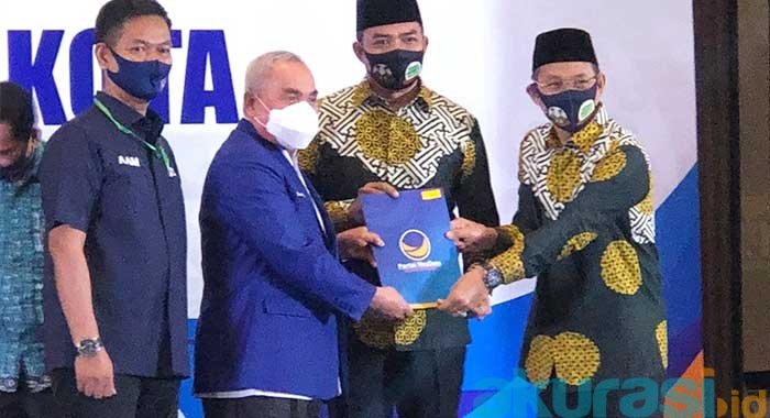 Usai Terima SK Dukungan Partai NasDem, Andi Harun-Rusmadi Tatap Pilwalkot Samarinda Penuh Optimis