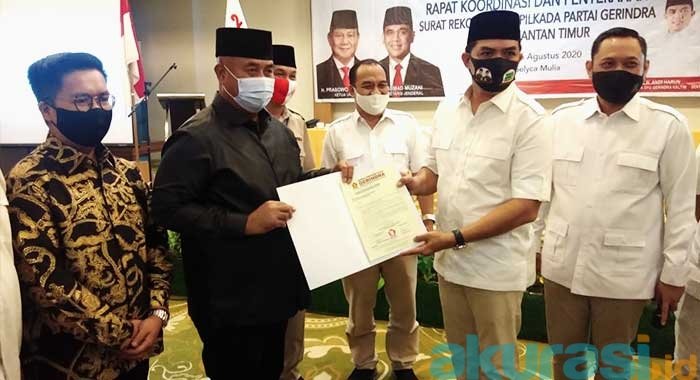 Siap Berlayar, Terima SK Gerindra, Edi Damansyah-Rendi Solihin Sudah Kantongi Restu 7 Parpol