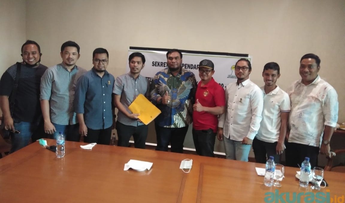 Didukung 7 Ketua BPC, Bakri Hadi Jadi yang Pertama Serahkan Berkas Pendaftaran Ketua HIPMI Kaltim