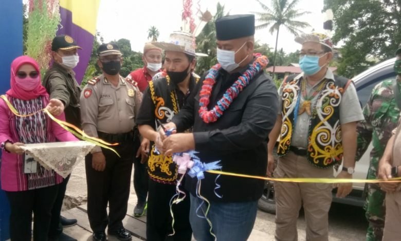 Resmikan IPA Desa Bila Talabang, Bupati Edi Damansyah: Penyedian Air Bersih Urusan Wajib Pemerinta