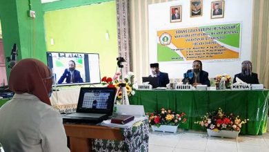 Sidang Skripsi Secara Virtual Jadi Pengalaman Baru STIT-SYAM Bontang di Masa Pandemi Covid-19