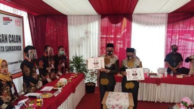Yakin Bisa Menang, Andi Harun-Rusmadi Jadi yang Pertama Mendaftar di KPU