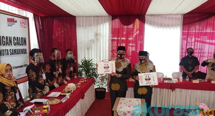 Yakin Bisa Menang, Andi Harun-Rusmadi Jadi yang Pertama Mendaftar di KPU
