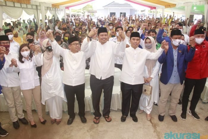 Dampingi Mahyunadi-Kinsu Daftar di KPU, Mahyudin: Ini Pasangan Terbaik Buat Kutim