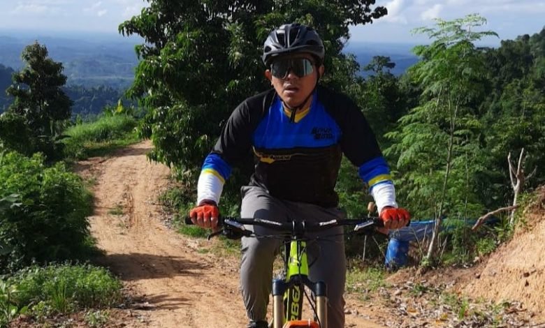 Dari Lari Beralih Sepeda Downhill, Ketua DPRD Bontang Andi Faisal Penyuka Tantangan
