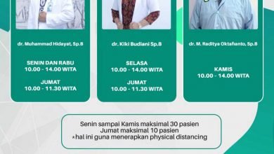 Jadwal Dokter Spesialis Bedah RSUD Taman Husada Bontang