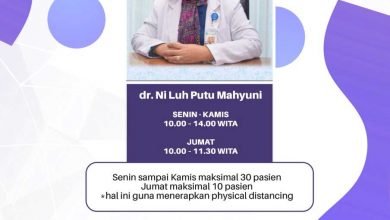 Jadwal Pelayanan Klinik MCU RSUD Taman Husada Bontang