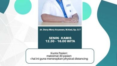 Jadwal Pelayanan Klinik Orthopedi RSUD Taman Husada Bontang