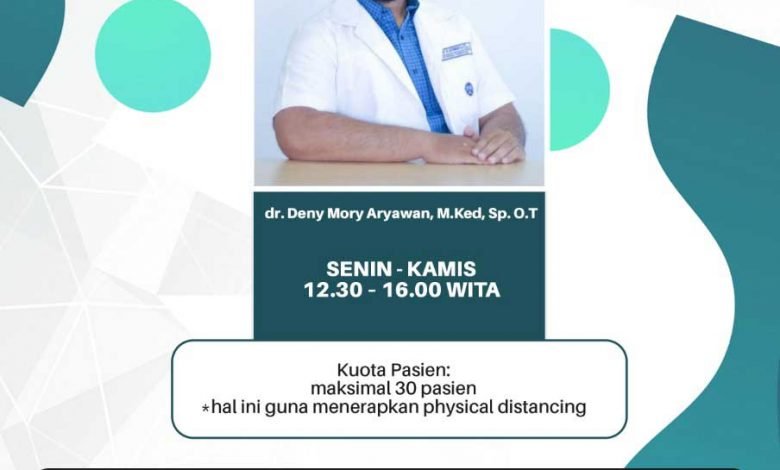 Jadwal Pelayanan Klinik Orthopedi RSUD Taman Husada Bontang