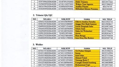 Pengumuman Hasil Seleksi PT Kontrol Power Utama