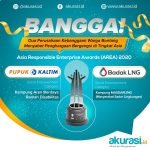 2 Perusahaan Besar Bontang Raih Penghargaan AREA 2020
