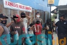 Lagi Asik Pesta Lem di Kebun, Puluhan anak di Samarinda Kocar-kacir Digerebek Warga
