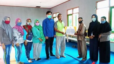 Bantuan Korban Banjir Gusung Kembali Diserahkan Baznas Bontang