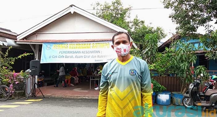 Germas di Kelurahan Satimpo, Warga Berbondong-bondong Cek Kesehatan