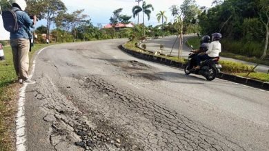 Jalan Bontang Lestari Rusak, Ketua Komisi III DPRD akan Lapor ke Provinsi