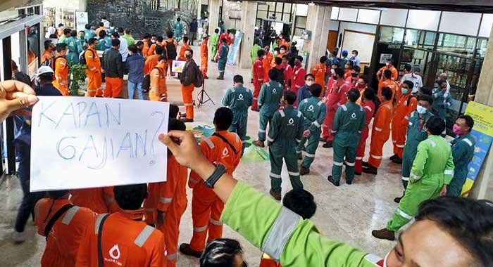 Badak LNG Mulai Serat? Karyawan Tuntut Gaji Dibayar, Pihak Perusahaan Tepis Bukan Demo