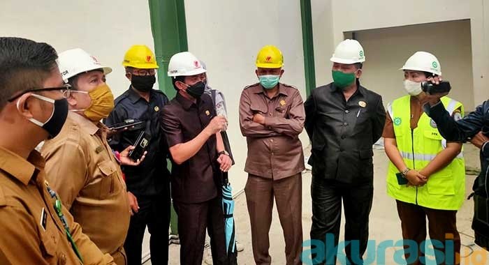 Progres Pasar Taman Citra Mas Loktuan 90 Persen Sudah Telan Biaya Rp40 M