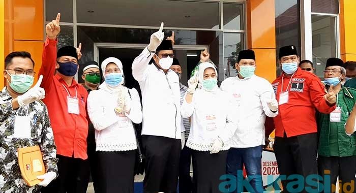 Pendaftaran Ulang, Dokumen Pasangan Basri-Najirah dinyatakan Lengkap dan Sah