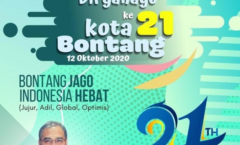 Badan Pendapatan Daerah Bontang Mengucapkan Dirgahayu ke-21 Kota Bontang