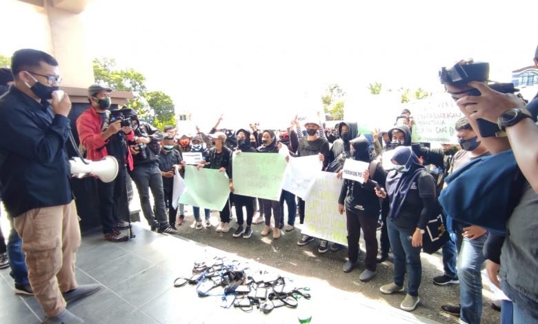 Solidaritas Jurnalis Bontang Kecam Tindakan Represif Kepolisian