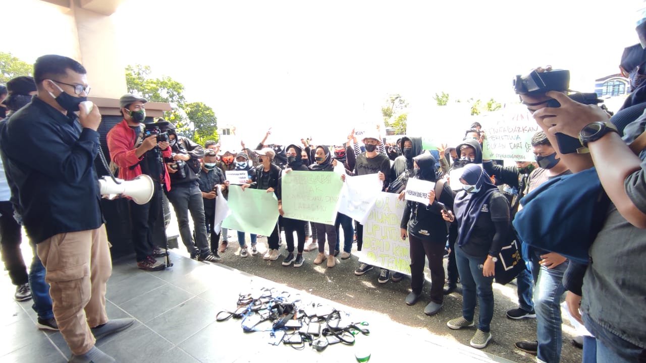 Solidaritas Jurnalis Bontang Kecam Tindakan Represif Kepolisian