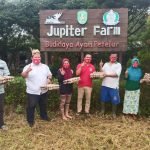 Sambangi Jupiter Farm, PSI Kutim Siap Beri Dukungan Bagi Peternak Lokal di Masa Covid-19
