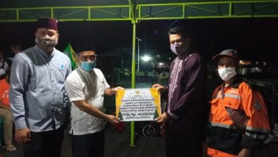 Baznas Serahkan Bantuan Korban Kebakaran Bontang Kuala Senilai Rp48 Juta